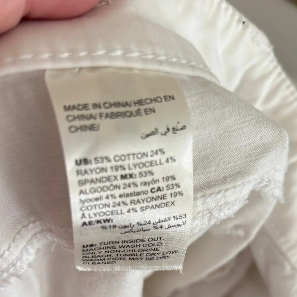 Chico’s White Jegging Women’s Size 2.5 Casual Soft - Picture 10 of 10